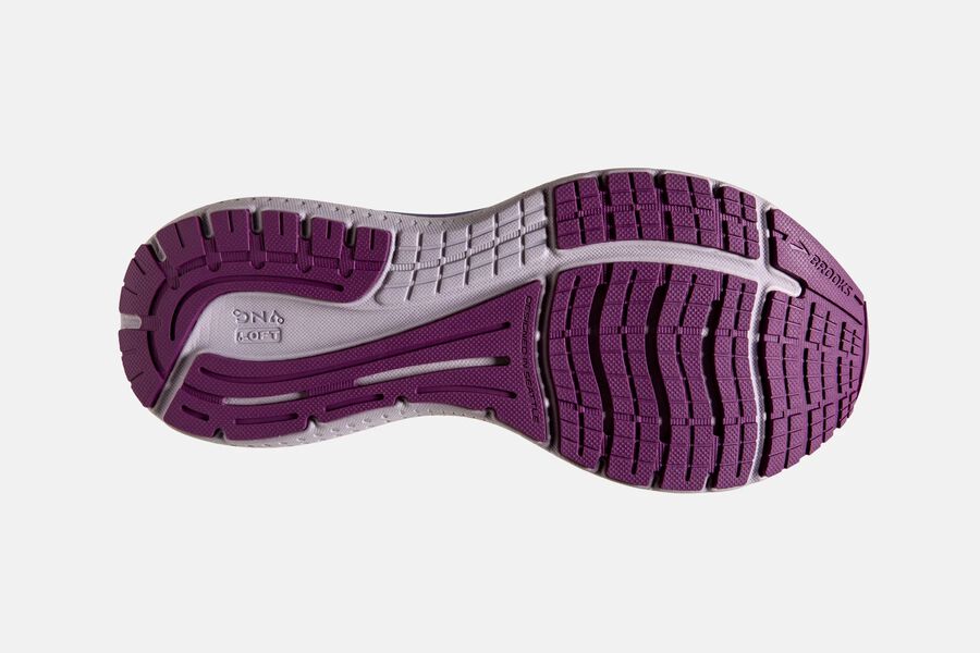 Brooks Glycerin 19 Road Löparskor Dam - Svarta/Lila - 9431-NHACX